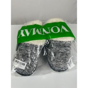 VONMAY Women Cozy Memory Foam Slippers Warm Sherpa Lined House Shoes Mules
